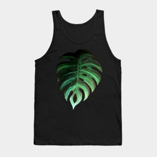 Monstera Leaf Design Tank Top